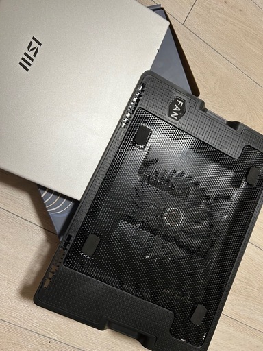 【美品・保証有り】MSI_ノート・ゲーミングPC/専用ファン付（エムエスアイ）