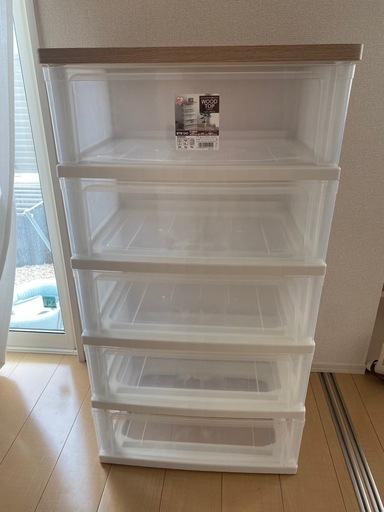 5段収納　チェスト　押入れチェスト