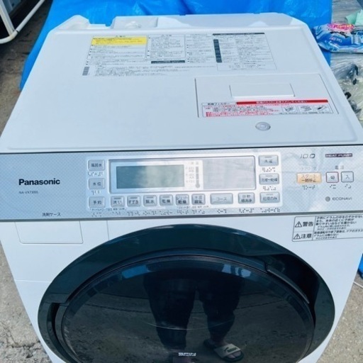 【‼️人気のドラム式‼️】Panasonic?ななめ型?ドラム式洗濯乾燥機?10kg