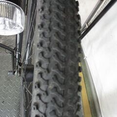 D715　★限定特価★ 中古自転車 【　27.5インチ　シティ　黒6段　LEDオートライト 】 の画像