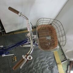 Ｄ717　★11800円★整備済み 中古子供自転車 アサヒ【22インチ　ブルー 】の画像