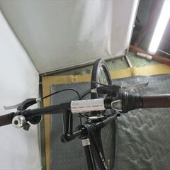 Ｄ718　★10500円★整備済み スポーツ中古自転車 【クロスバイク　黒　50ｃｍ】の画像