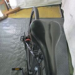 Ｄ718　★10500円★整備済み スポーツ中古自転車 【クロスバイク　黒　50ｃｍ】の画像