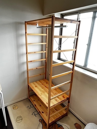 【無印良品】パイン材ワードローブ