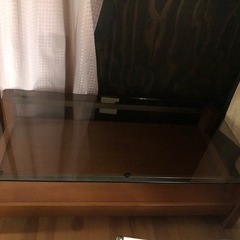 ガラス　TV台　　 
