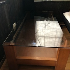 ガラス　TV台　　 の画像