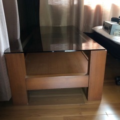 ガラス　TV台　　 の画像