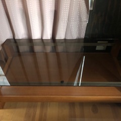 ガラス　TV台　　 の画像