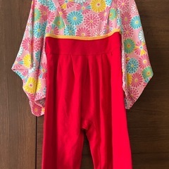 90袴ロンパースの画像