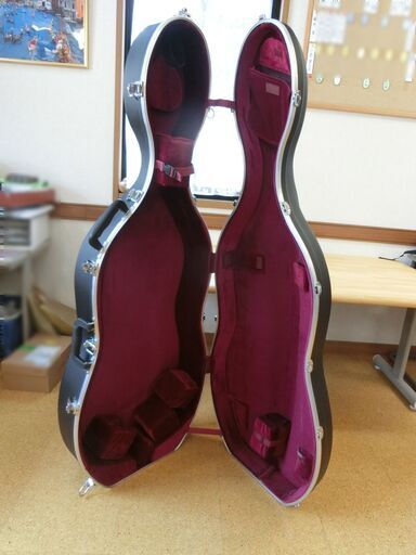 チェロ用ケース（CRA860CEFBK）（CROSSROCK社製）