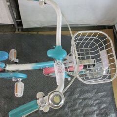 Ｄ729　★8300円★整備済み 中古子供自転車 【14インチ　ブルー 】の画像