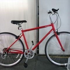 D731 ☆11800円☆整備済み スポーツ中古自転車 【クロスバイク 赤