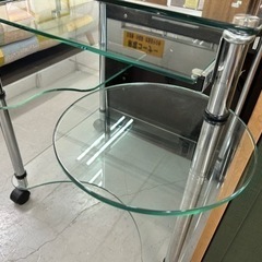 【お値下げしました！】強化ガラス　PCラックの画像