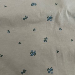 小花柄のTシャツの画像