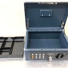 【札幌市内配送可】アイリスオーヤマ 手提げ金庫 SBX-B5T 電子ロック 鍵×2本の画像