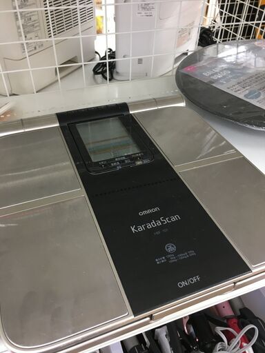 ★ジモティ割あり★ オムロン カラダスキャン    動作確認／クリーニング済み SJ6807