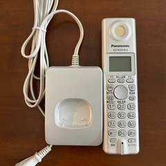 パナソニック電話機(Fax機能、子機付き)の画像