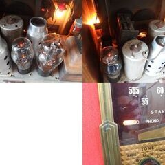 昭和レトロ ゼネラル 真空管ラジオ 6S－8型 アンティーク スーパーラジオ 通電のみ確認 ジャンク品 オブジェ 札幌市 屯田店の画像