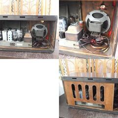 昭和レトロ ゼネラル 真空管ラジオ 6S－8型 アンティーク スーパーラジオ 通電のみ確認 ジャンク品 オブジェ 札幌市 屯田店の画像