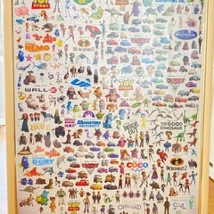 ピクサーパズル　完成系の画像