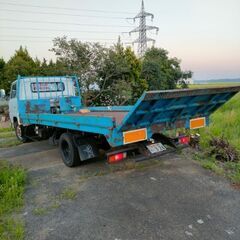 購入者決定。積載車セフティローダーキャンターの画像
