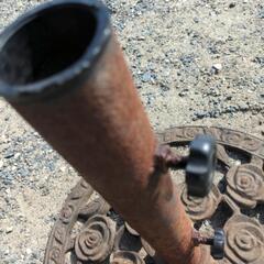 【取引中】パラソル スタンドの画像