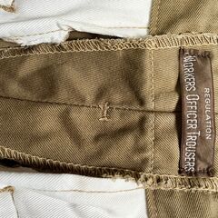 WORKERS Officer Trouser PRICE:15,120-ショップ店員イチオシのいけてるチノパンを大放出！の画像