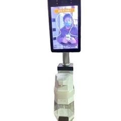 体温測定　非接触 消毒噴霧付き AI顔認識温度検知カメラ 瞬間サ...