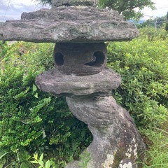  石灯篭・時代物・庭石②の画像
