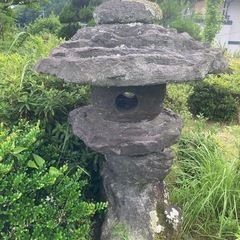  石灯篭・時代物・庭石②の画像