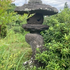  石灯篭・時代物・庭石②の画像