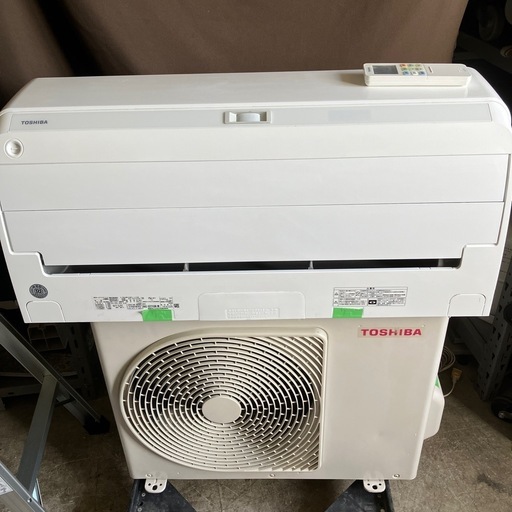取付込み保証付東芝2021年2.2KW