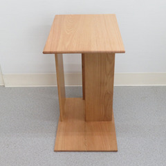 AZUMAYA 東谷 サイドテーブル 天然木 MTK-301NA...