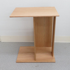 AZUMAYA 東谷 サイドテーブル 天然木 MTK-301NA 未使用品の画像
