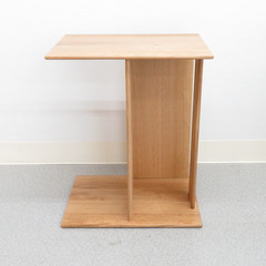 AZUMAYA 東谷 サイドテーブル 天然木 MTK-301NA 未使用品の画像