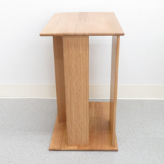 AZUMAYA 東谷 サイドテーブル 天然木 MTK-301NA 未使用品の画像