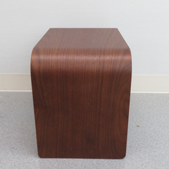 AZUMAYA 東谷 サイドテーブル 天然木 PT-615WAL 未使用品の画像