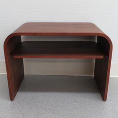 AZUMAYA 東谷 サイドテーブル 天然木 PT-615WAL 未使用品の画像