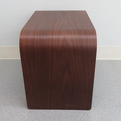 AZUMAYA 東谷 サイドテーブル 天然木 PT-615WAL 未使用品の画像