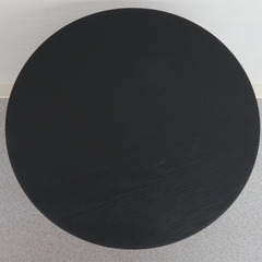 AZUMAYA 東谷 サイドテーブル 天然木 ブラック HIT-232BK 未使用品の画像