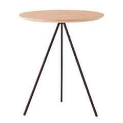 AZUMAYA 東谷 サイドテーブル 天然木 ナチュラル HIT...