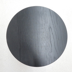 AZUMAYA 東谷 サイドテーブル 天然木 ブラック HIT-232BK 未使用品の画像