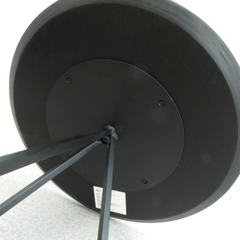 AZUMAYA 東谷 サイドテーブル 天然木 ブラック HIT-232BK 未使用品の画像