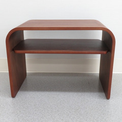 AZUMAYA 東谷 サイドテーブル 天然木 未使用品の画像