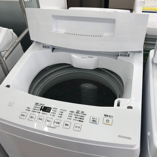 ★ジモティ割あり★ アイリスオーヤマ    洗濯機   8.0kg   年式2021  動作確認／クリーニング済み KJ5958