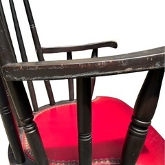 〖倉庫保管品〗　中古　ロッキングチェア　ヴィンテージ　アームチェアの画像