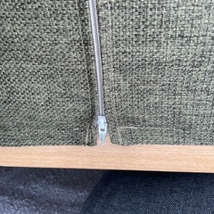 ¥2000→¥1000 ソファー　緑の画像