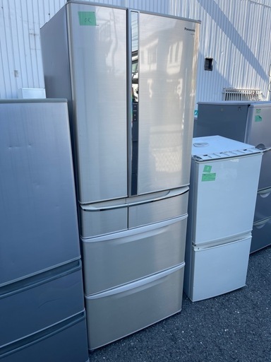 激安パナソニック6ドア冷蔵庫　501L 自動製氷機付き