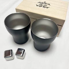 【終了】baran ステンレスマグ　アイスキューブ2個付き