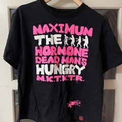 ◯値下げ◯腹ペコさん必見！マキホル　ハラペコゾンビーズTシャツMサイズ試着のみの画像